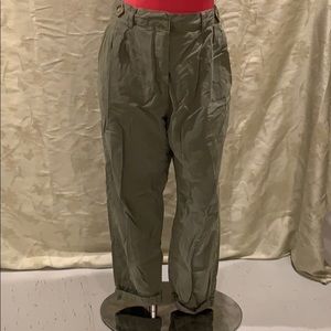 Top Shop Green Cargo Pants